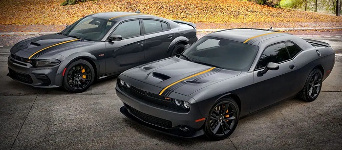 Two Dodge Muscle Cars