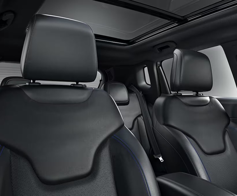 The 2025 Jeep Compass is a compact SUV featuring 250 hp, all-wheel drive, advanced safety systems, and modern interior tech.