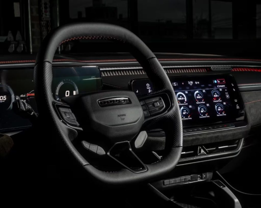 The 2026 Dodge Charger is a twin-turbocharged muscle car available in AWD two-door coupe and four-door sedan body styles.