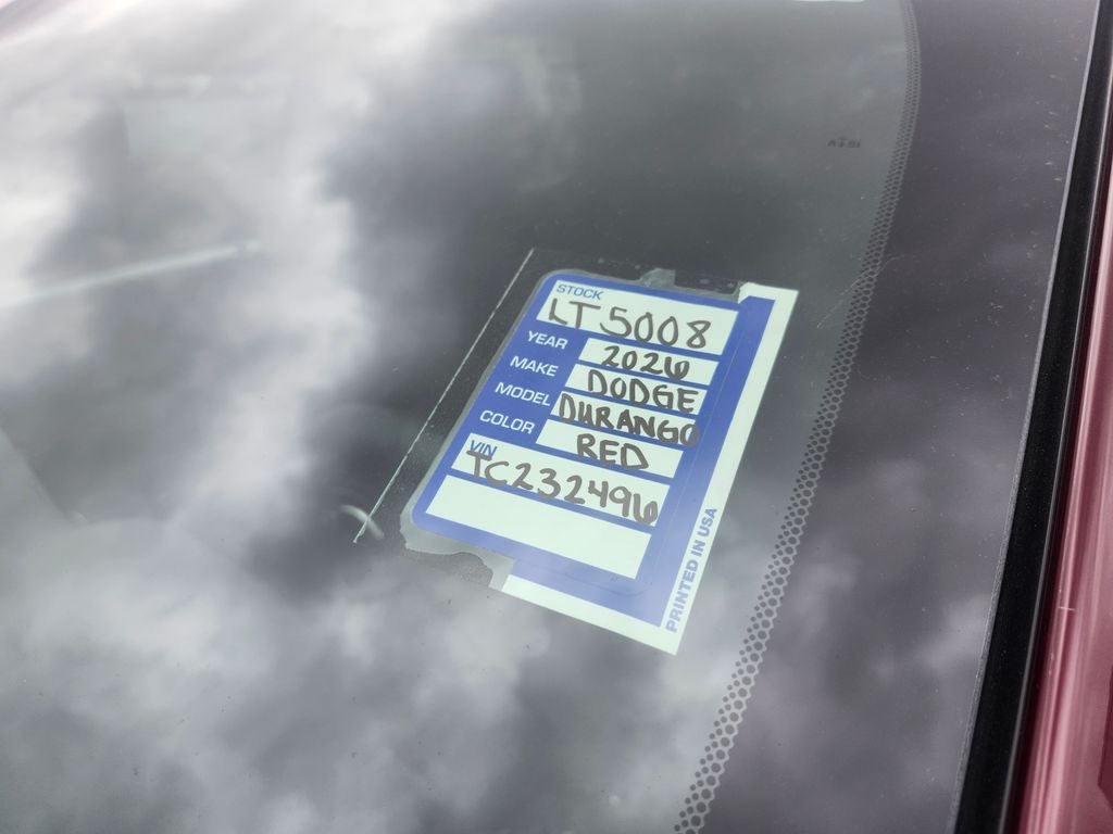 2026 Dodge Durango DURANGO GT RWD