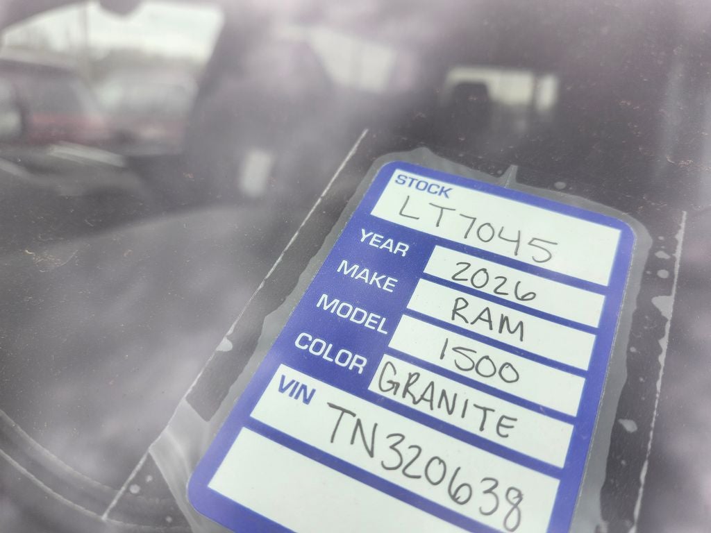 2026 RAM Ram 1500 RAM 1500 LIMITED CREW CAB 4X4 5'7' BOX